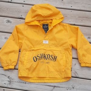 Oshkosh windbreaker, rain poncho, jacket